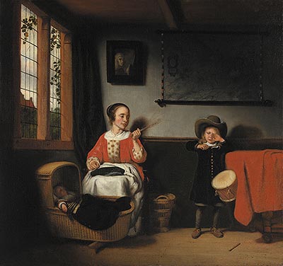Nicolaas Maes, De ondeugende trommelaar