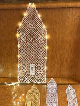 Grachtenhuis met lampjes